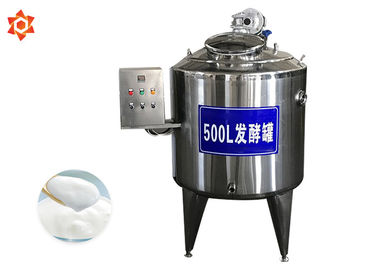 Struttura integrale di trattamento del latte dell'attrezzatura del secchio del pulviscolo del barattolo semi conduttore di fermentazione