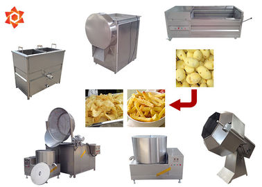 le patatine fritte della capacità 150kg/H lavorano 304 CE a macchina materiali/iso dell'acciaio inossidabile