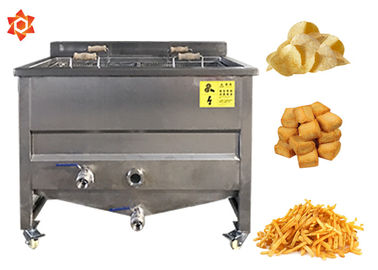 macchina del pollo fritto della macchina della friggitrice dei chip di capacità dell'olio 55L con la certificazione del CE